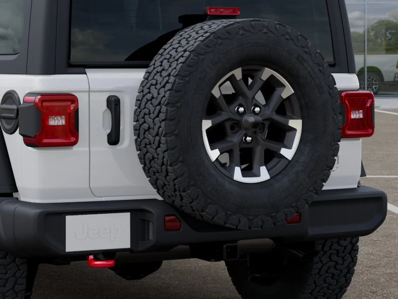 New 2026 Bright White Clear-Coat Exterior Paint Jeep Rubicon image 41