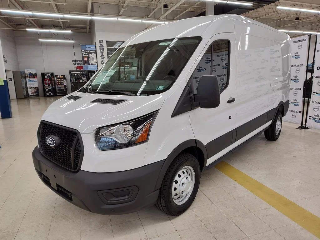 New 2027 Oxford White Ford Cargo Van image 3