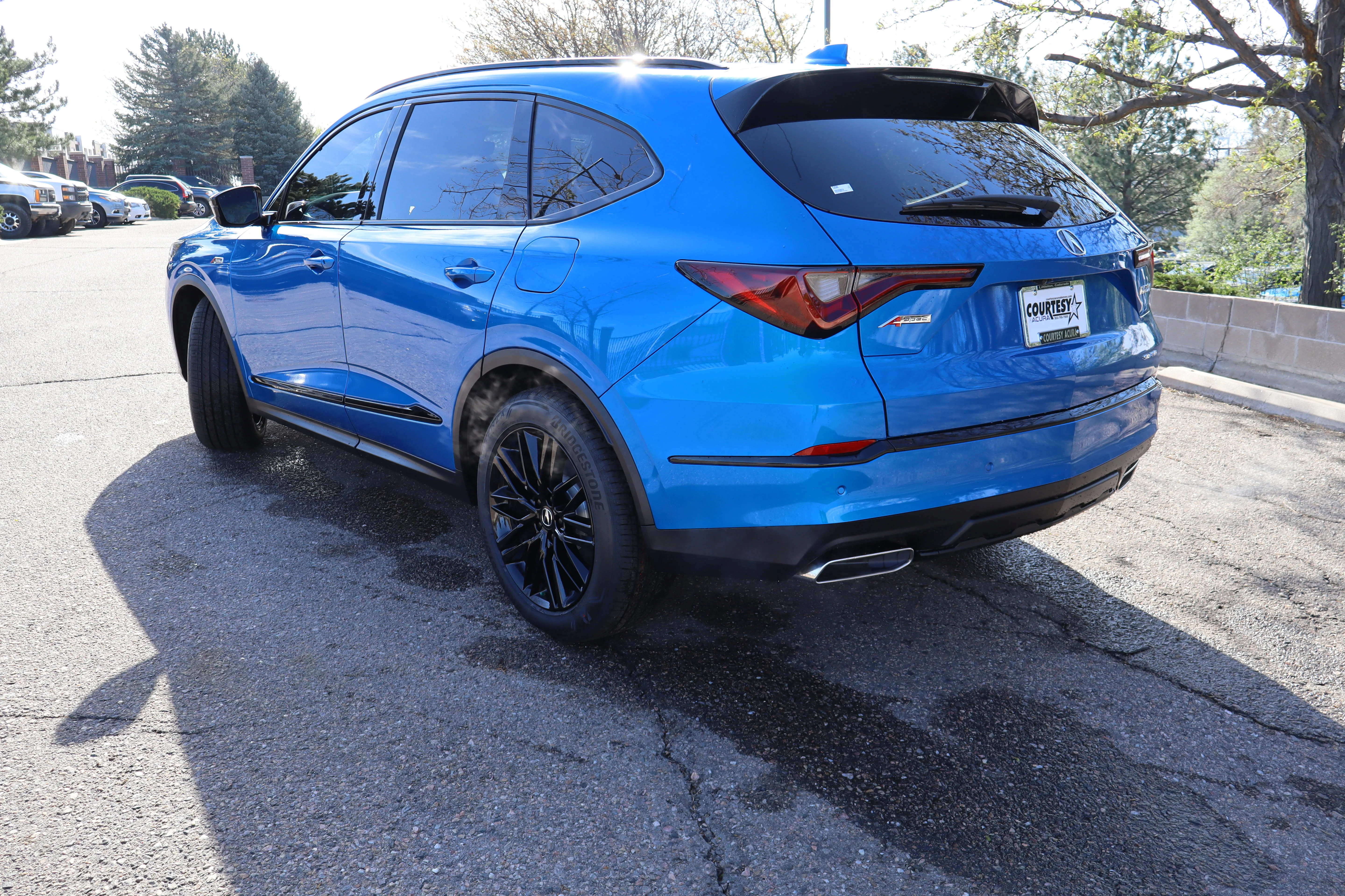New 2026 Double Apex Blue Pearl Acura w/A-Spec Advance Package image 4
