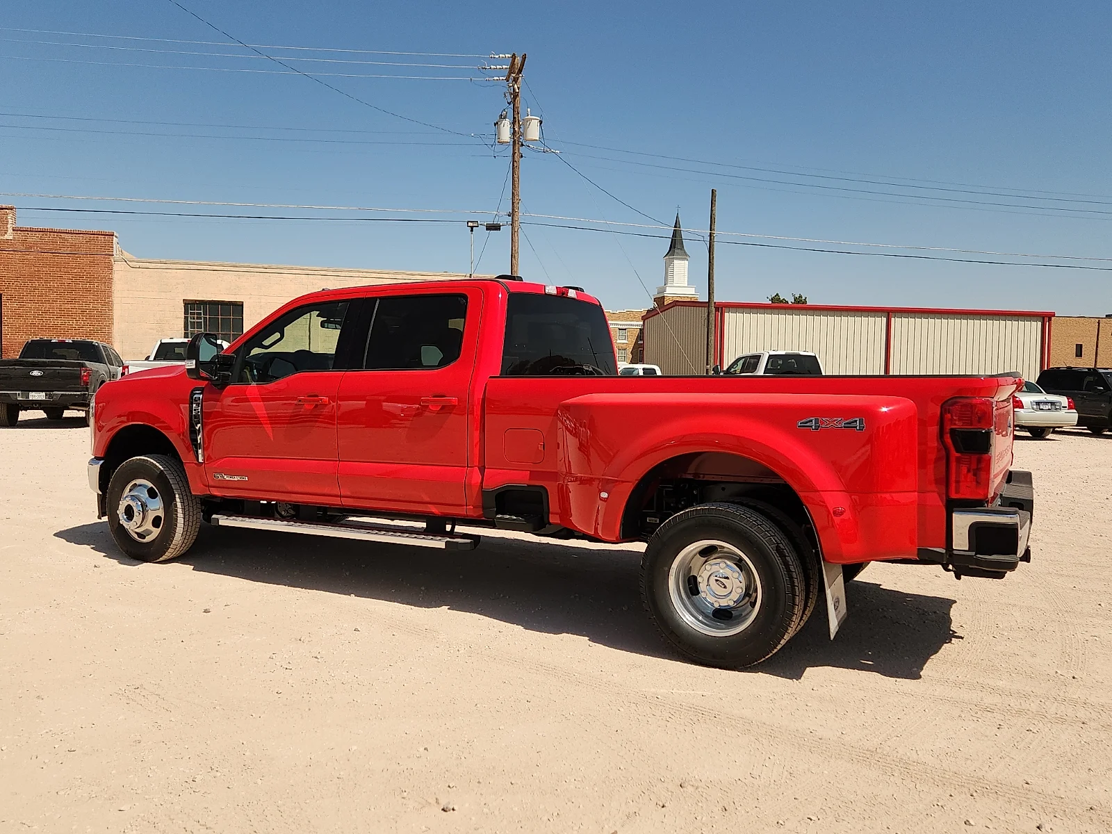 New 2026 Race Red Ford Lariat image 4