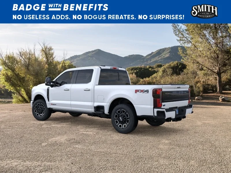 New 2026 Star White Metallic Tri-Coat Ford F-250® Platinum® image 5