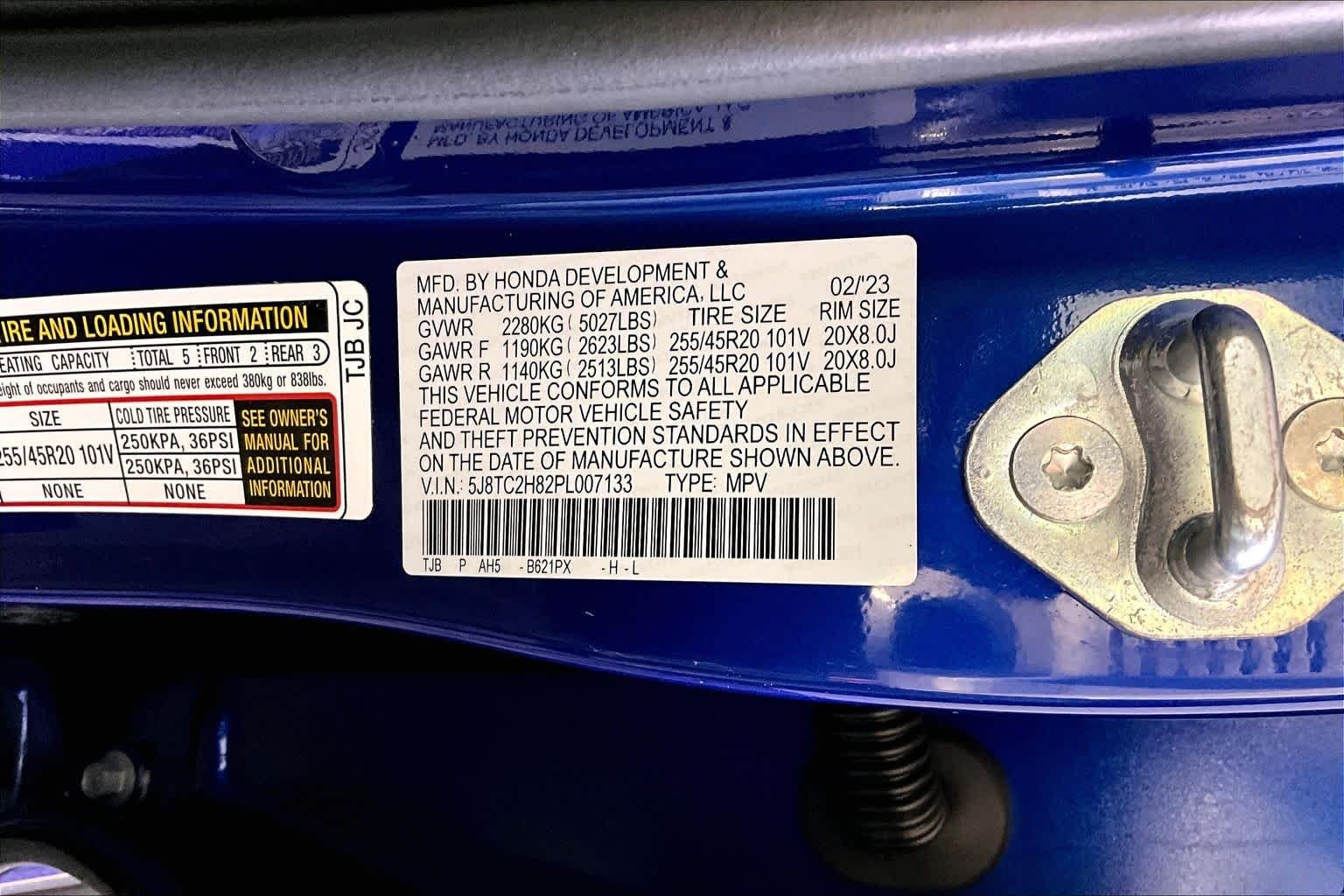 Certified Used 2023 Apex Blue Pearl Acura With A-Spec Advance Package image 34
