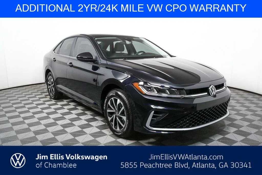 New 2026 Deep Black Pearl Volkswagen S image 1