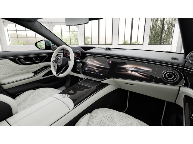 New 2027 MANUFAKTUR Moonlight White Metallic Mercedes-Benz S 580 image 7