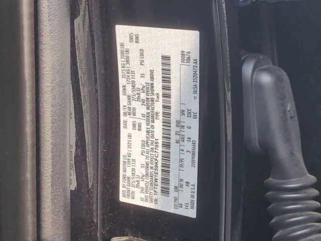 Used 2019 Black Ford Lariat image 26