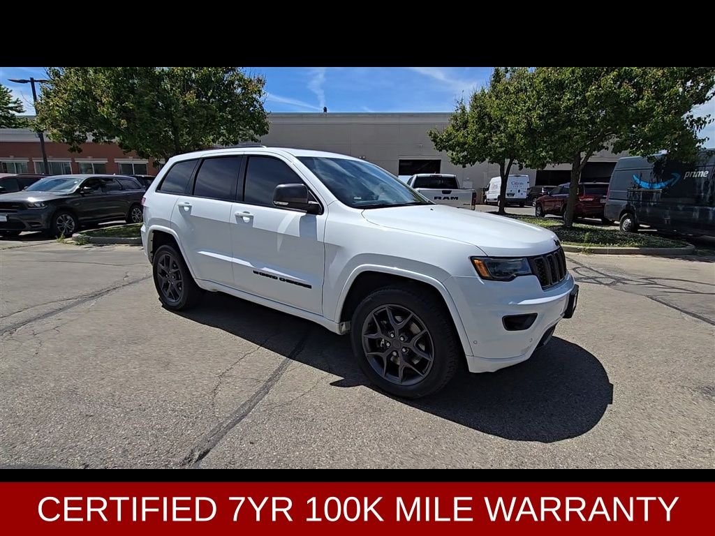 Certified Used 2021 White Jeep Limited image 9