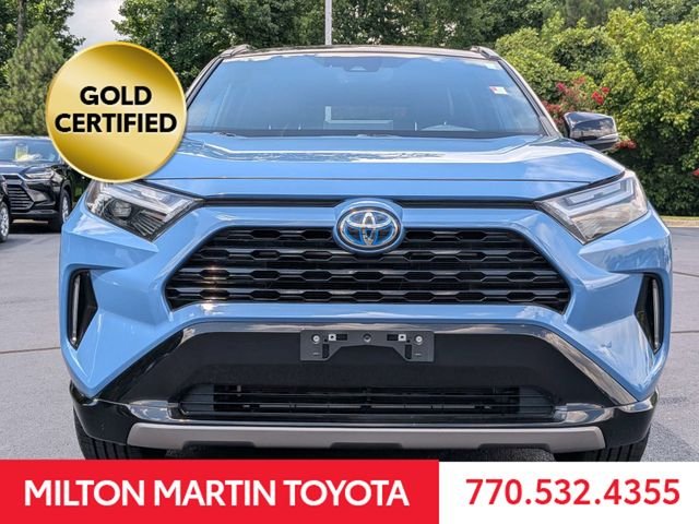 Certified Used 2022 Blue Toyota XSE image 10