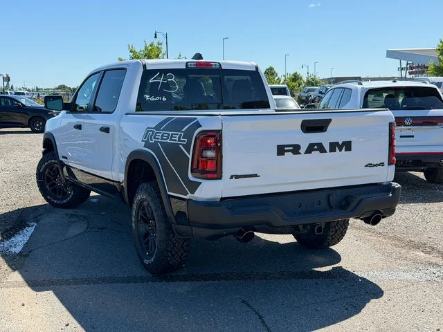 New 2026 Bright White Clear-Coat Exterior Paint RAM Rebel image 12