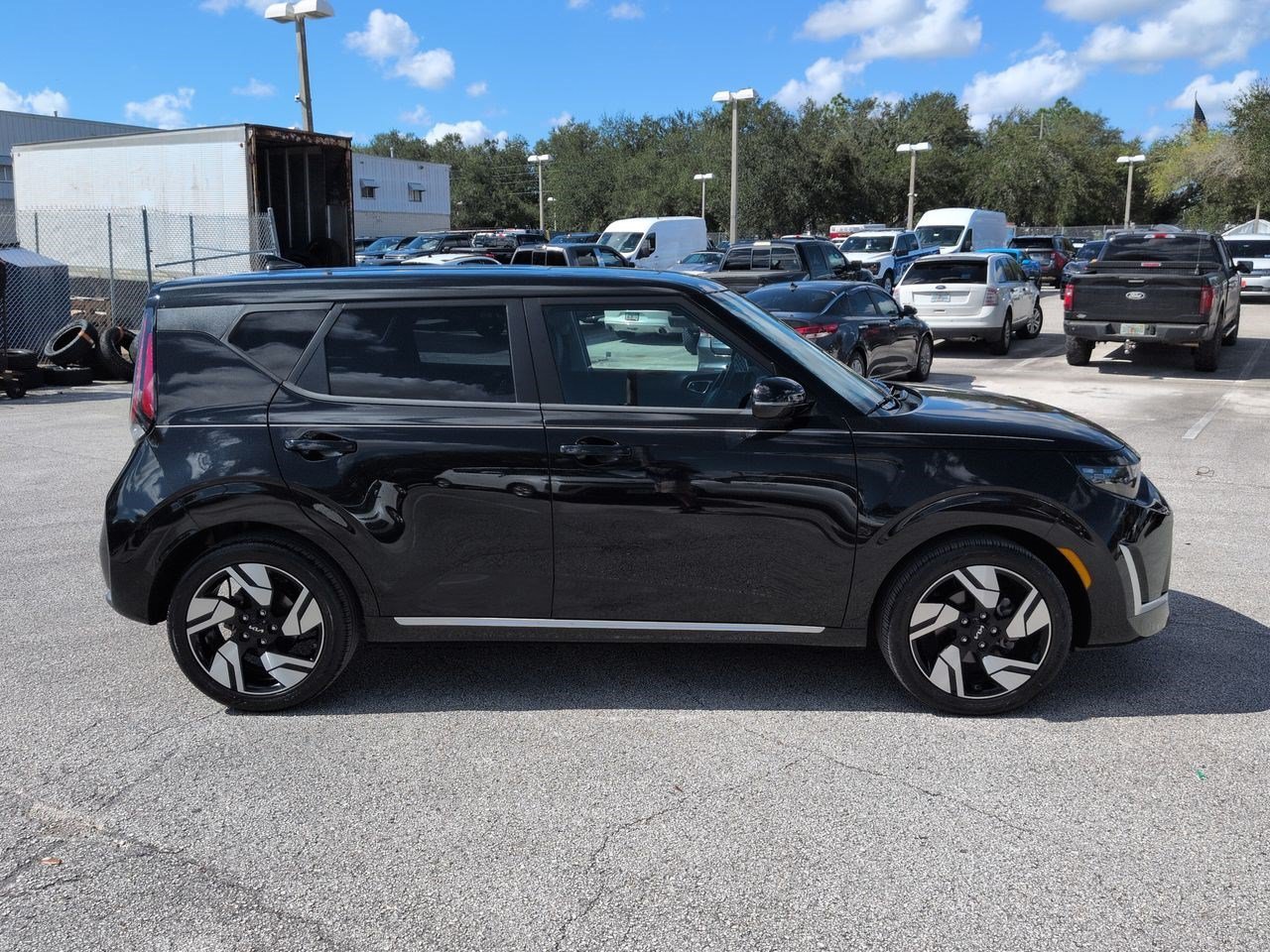 Certified Used 2025 Fusion Black Kia GT-Line image 4