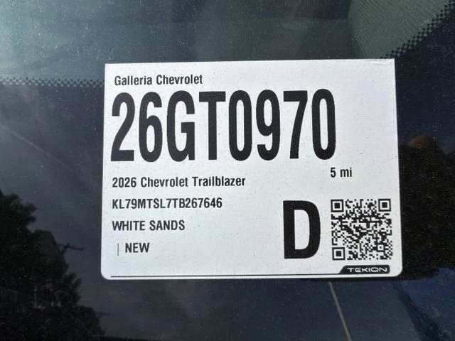 2026 Chevrolet Trailblazer RS - Photo 21