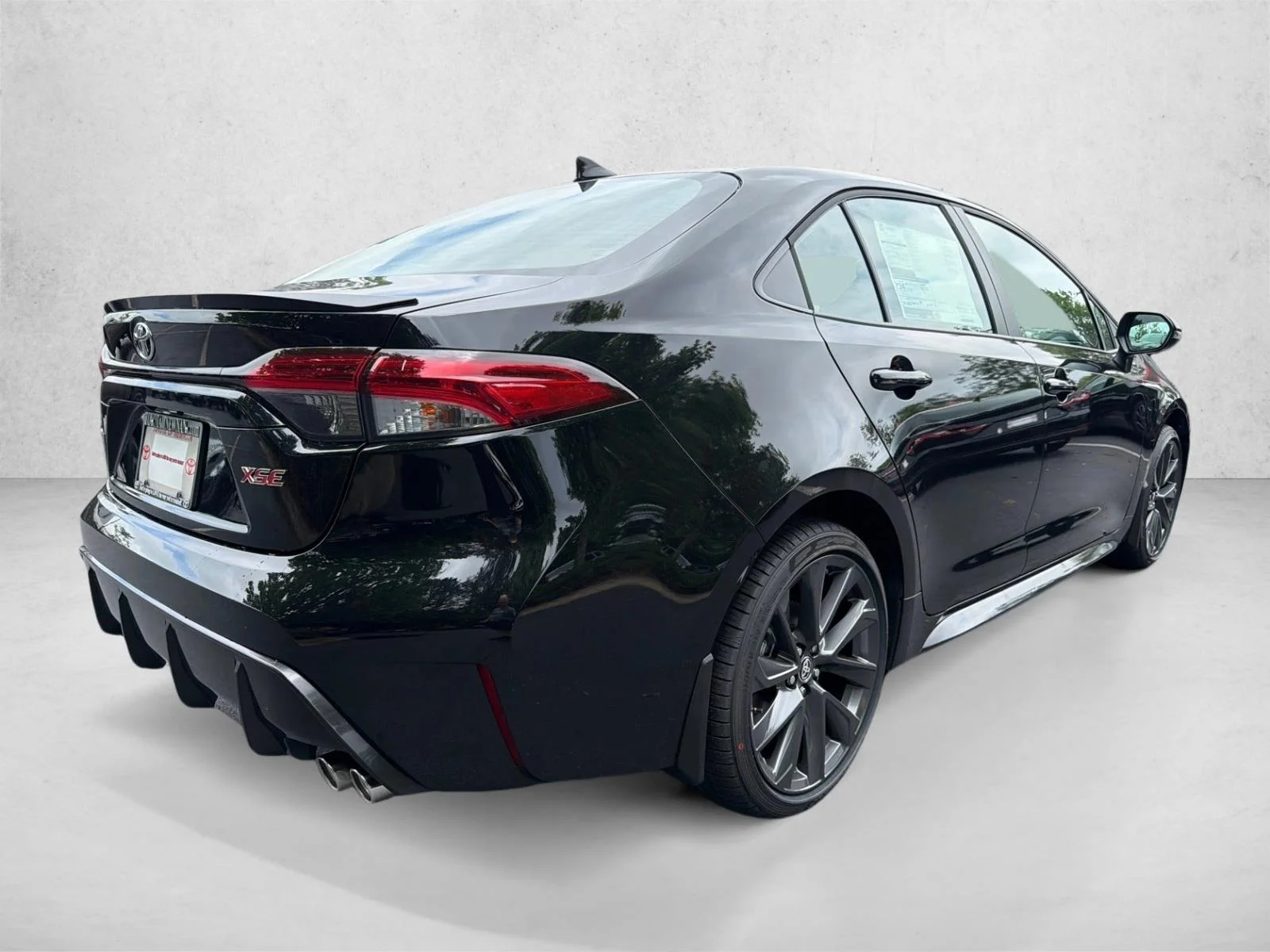 New 2026 Midnight Black Metallic Toyota XSE image 3