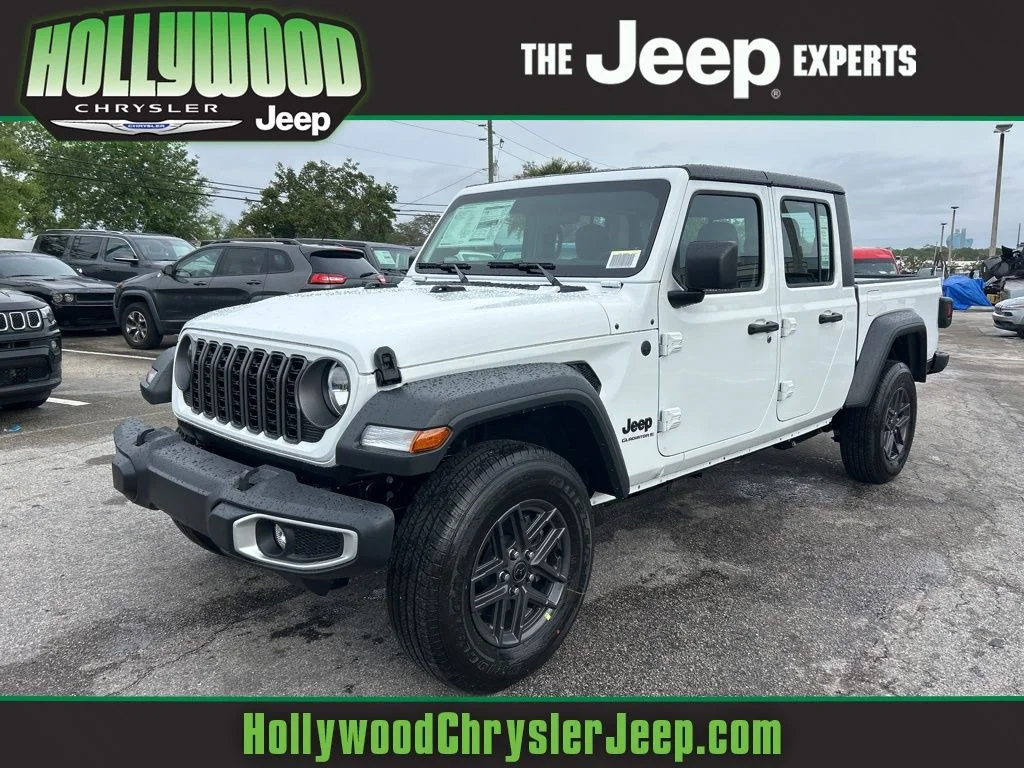 New 2026 Bright White Clear-Coat Exterior Paint Jeep Sport image 1
