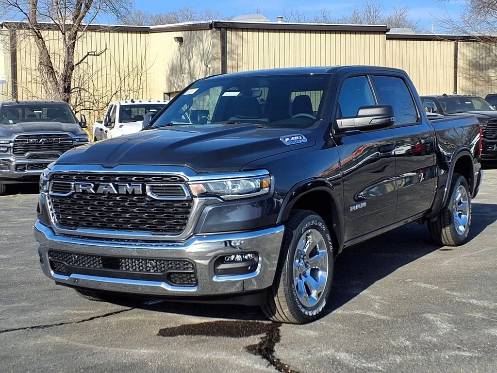 New 2026 Forged Blue Metallic Exterior Paint RAM Big Horn/Lone Star image 2