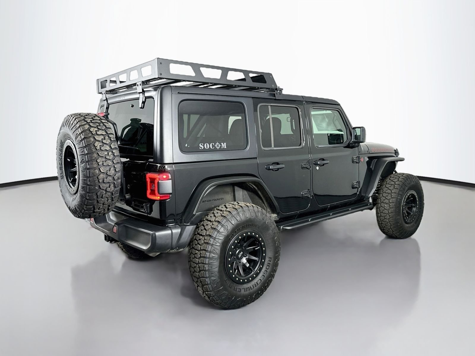 Used 2025 Black Clearcoat Jeep Rubicon image 8