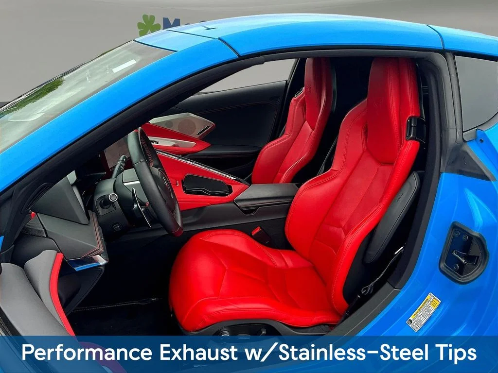 Used 2021 Blue Chevrolet Stingray image 24
