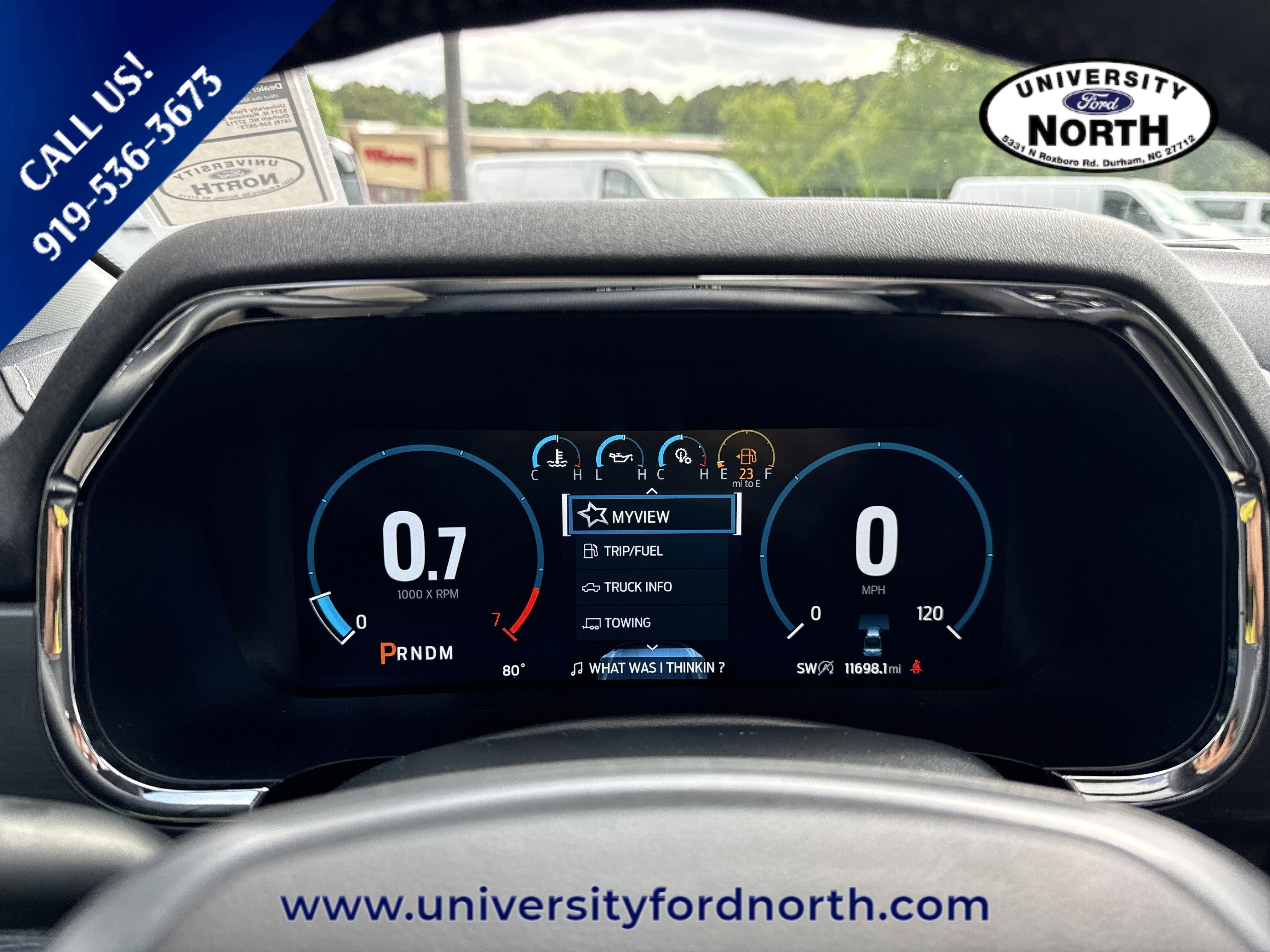 Used 2023 Antimatter Blue Metallic Ford LARIAT image 25
