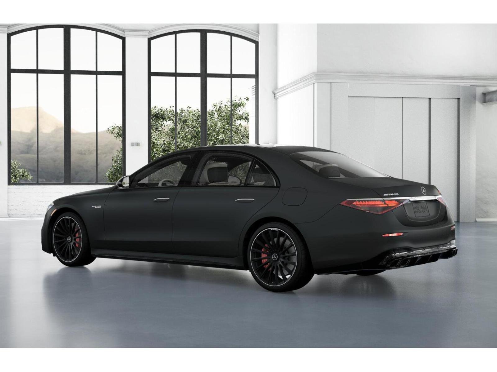 New 2026 MANUFAKTUR Graphite Grey Magno Mercedes-Benz S 63 E AMG® image 30