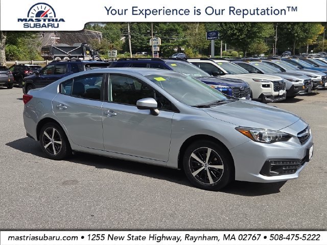 Used 2021 Ice Silver Metallic Subaru Premium image 1