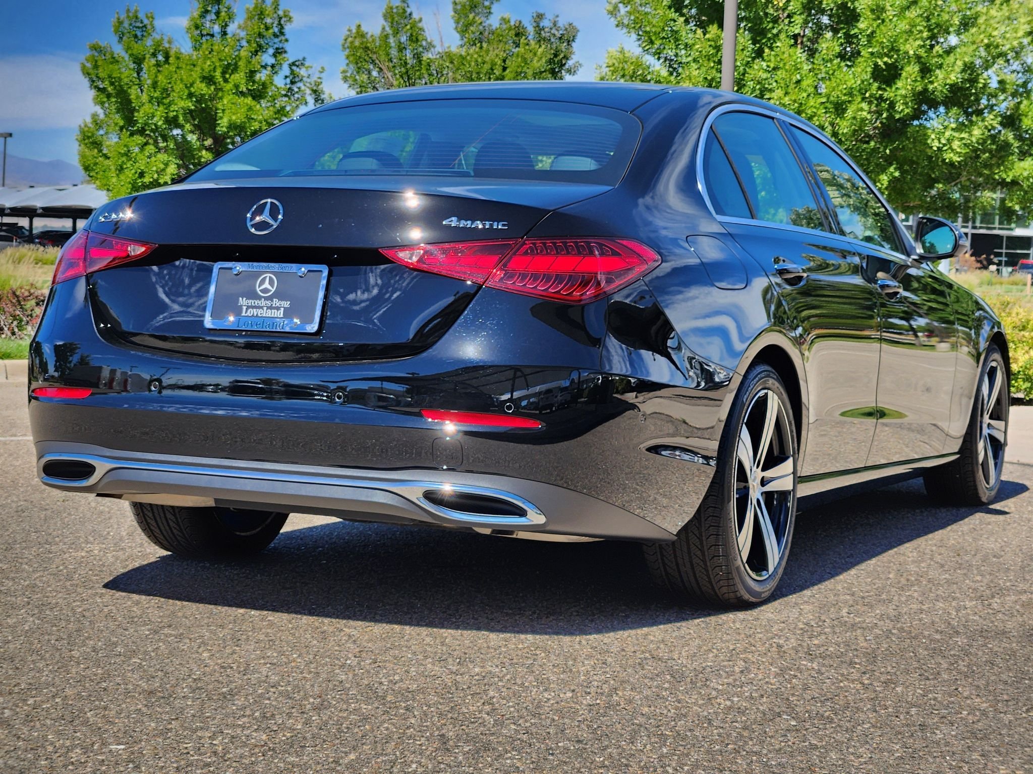 Certified Used 2026 Black Mercedes-Benz C300 4MATIC® image 8