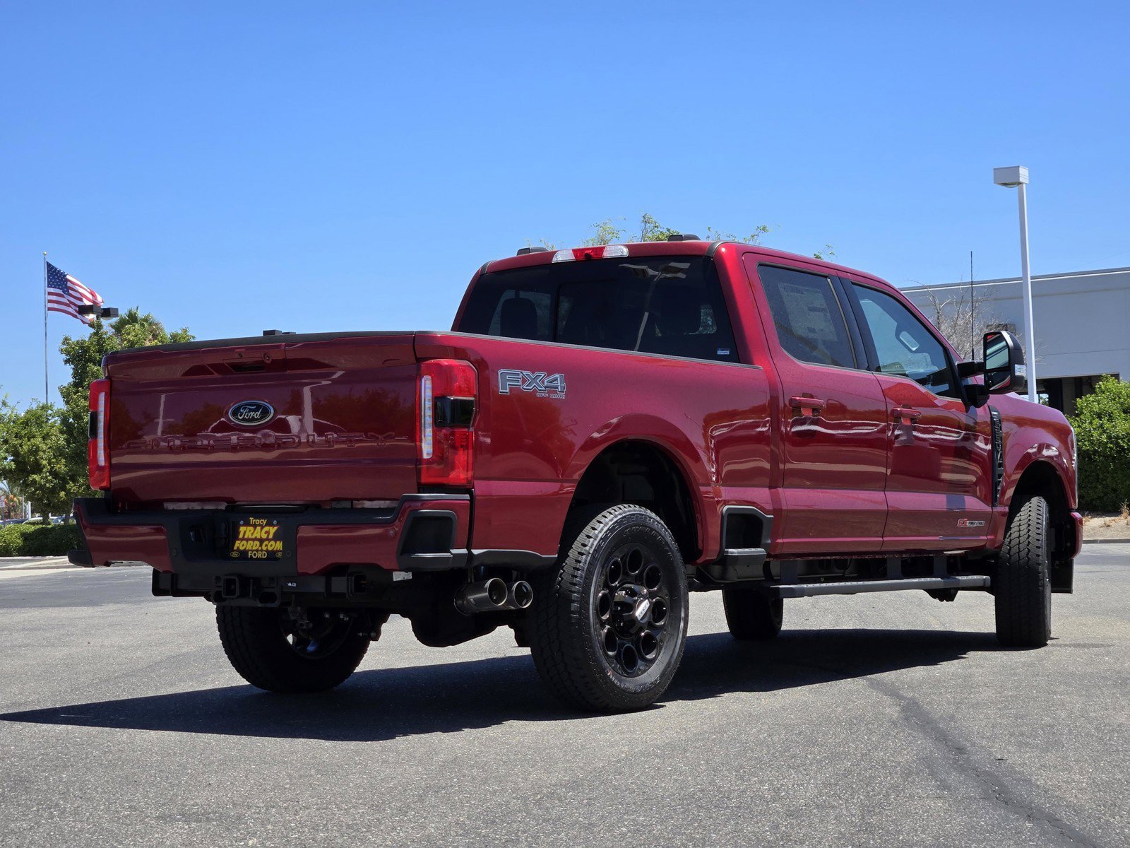 New 2026 Ruby Red Metallic Tinted Clearcoat Ford F-250® Lariat® image 4