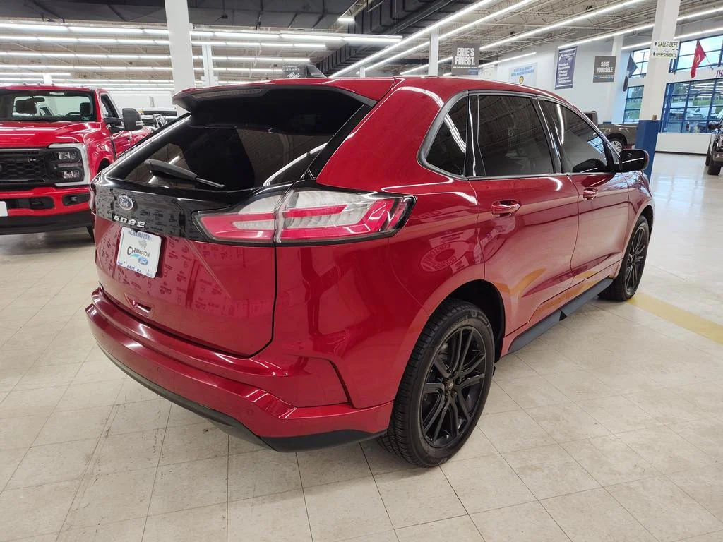 Certified Used 2024 Red Metallic Ford ST Line image 8
