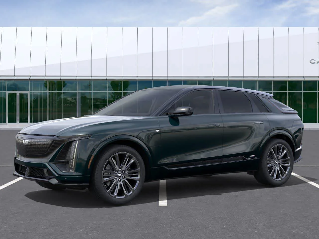 New 2027 Emerald Lake Metallic Cadillac V-Series image 2