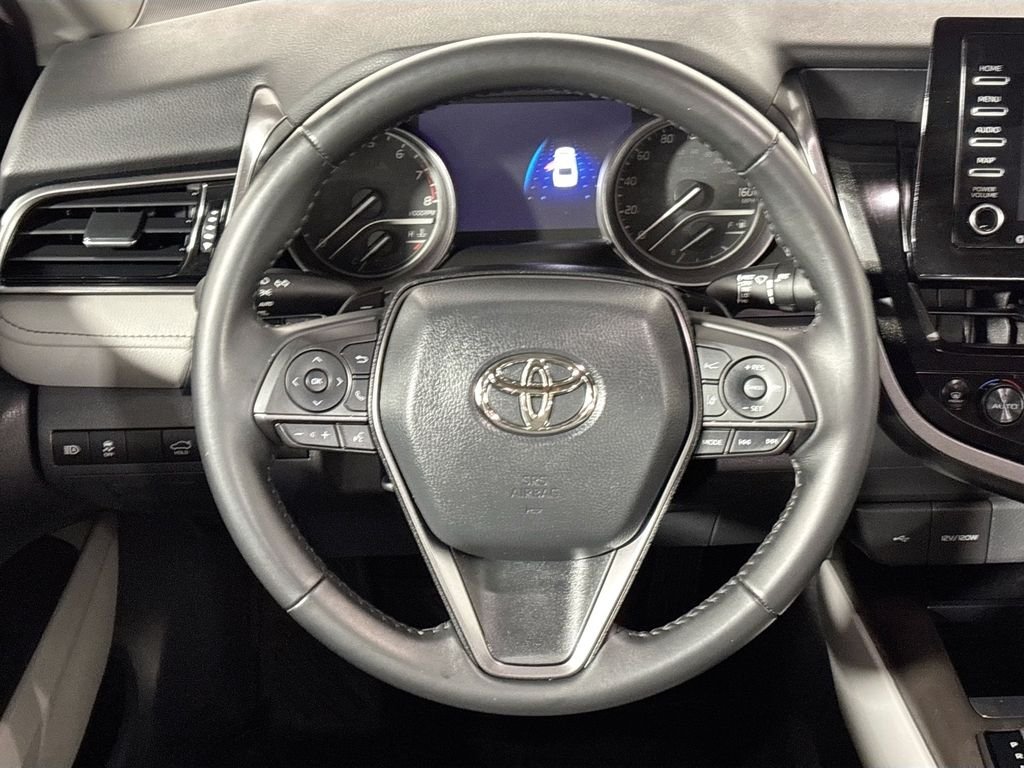 Used 2023 Midnight Black Metallic Toyota SE image 13