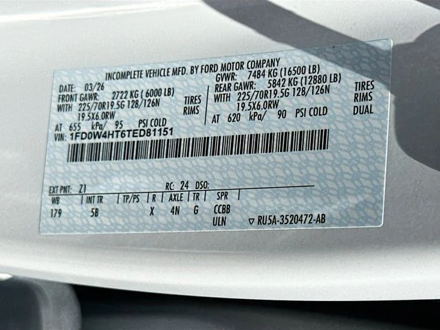 New 2026 Oxford White Ford Lariat image 20