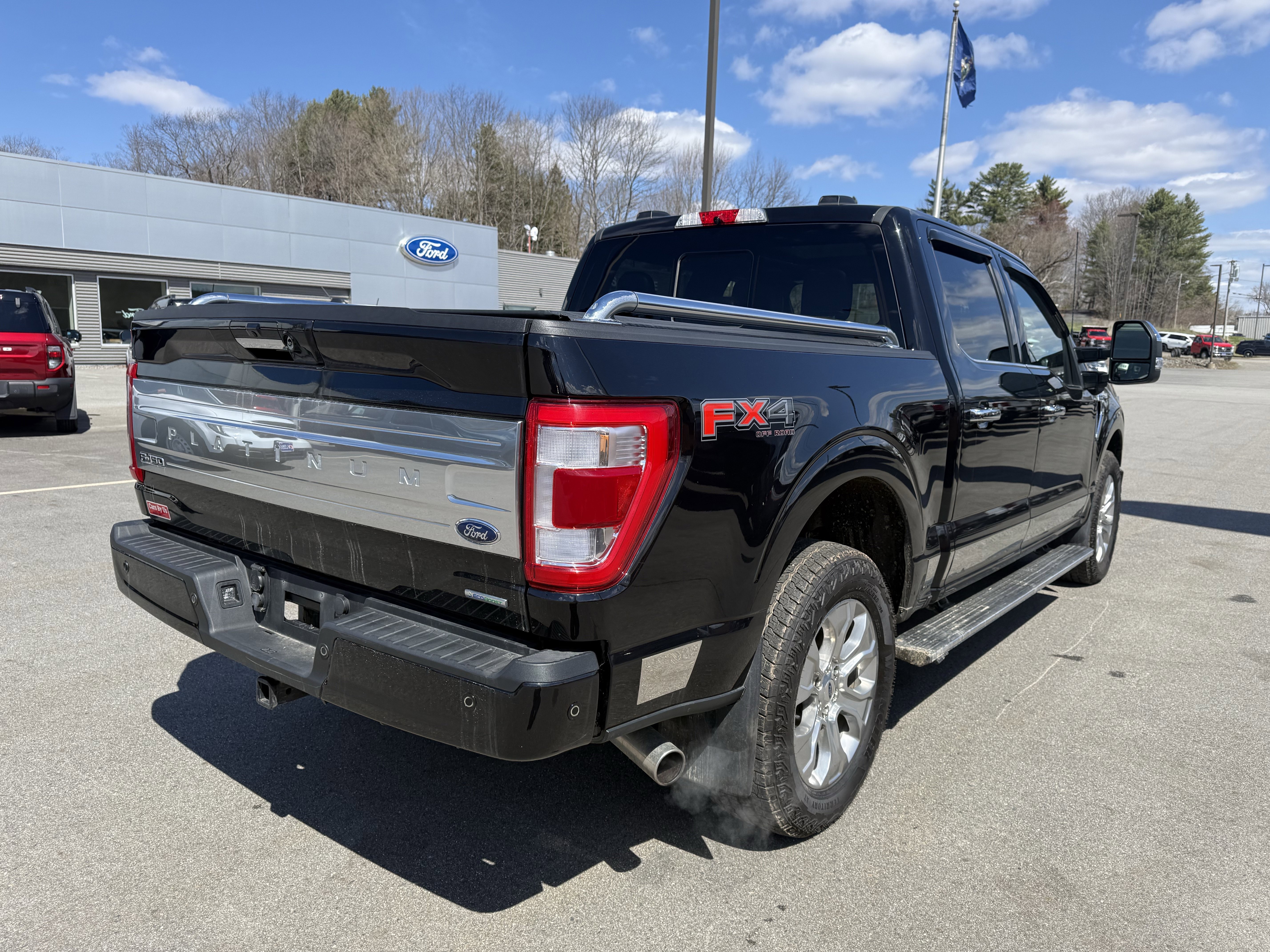 Used 2022 Agate Black Metal Ford Platinum image 6