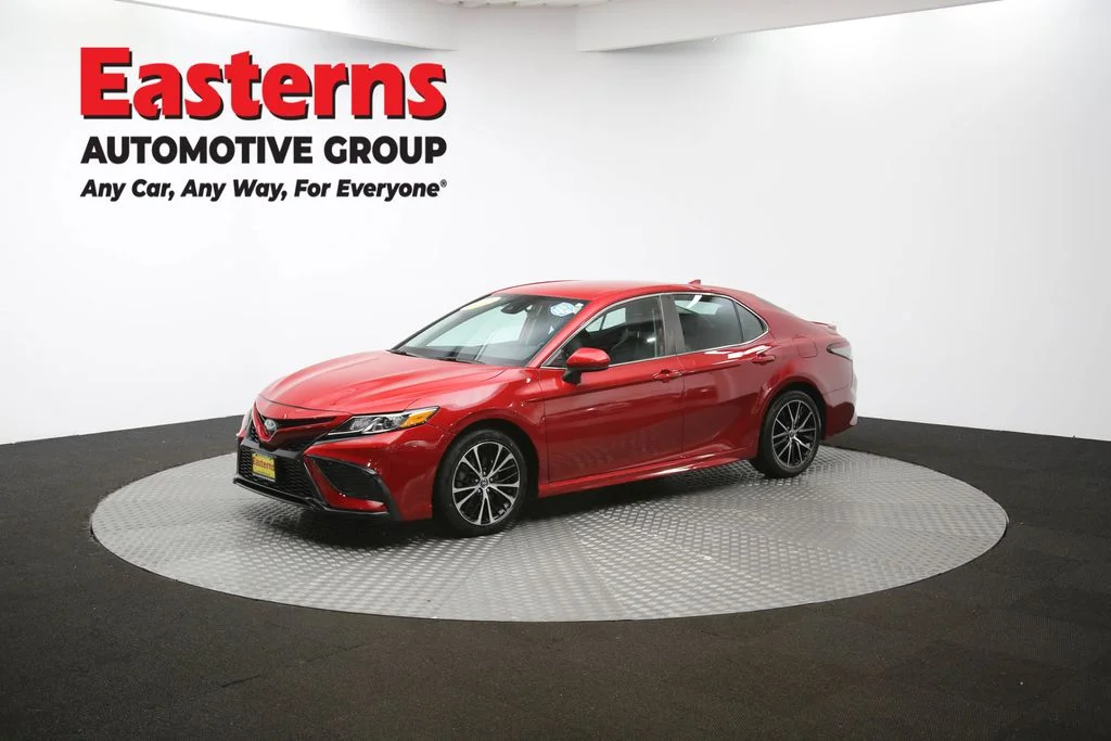 Used 2021 Red Toyota SE image 54