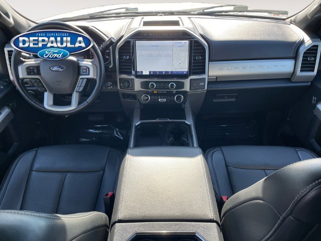 Used 2022 White Metallic Ford Lariat image 13