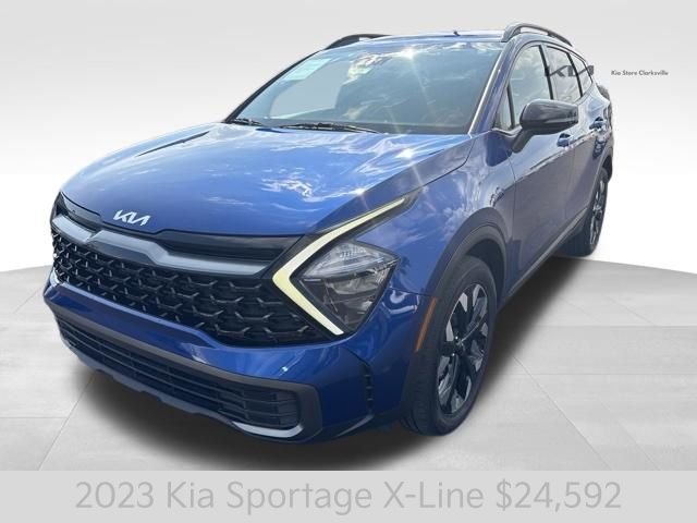 Certified Used 2023 Sapphire Blue Kia X-Line image 4