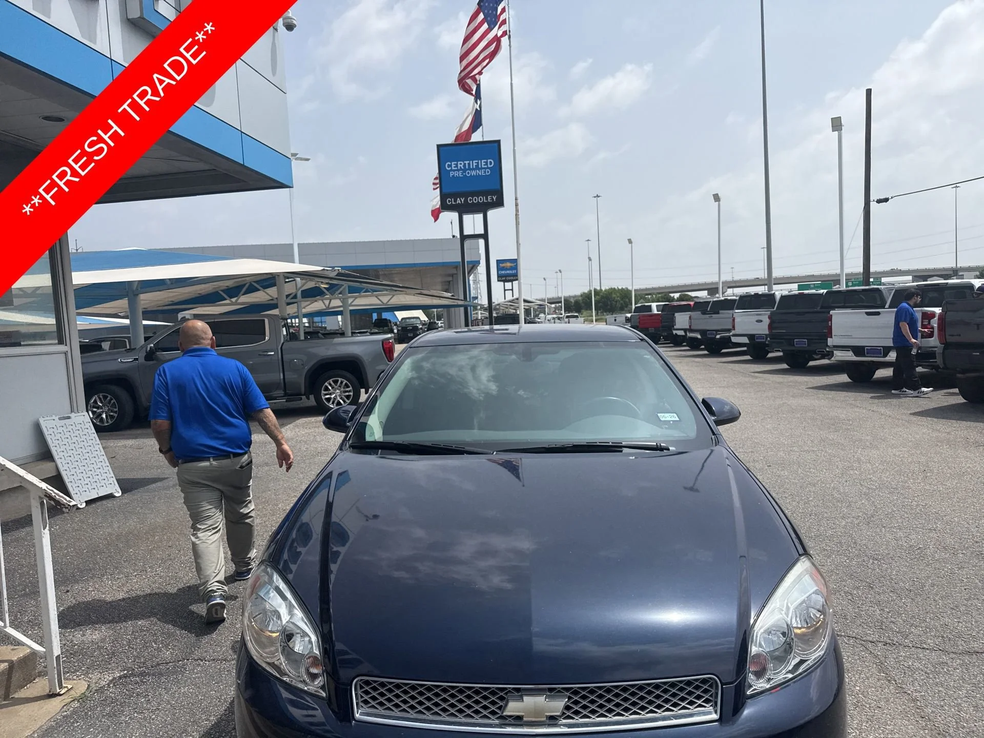 Used 2013 Chevrolet Impala LT with VIN 2G1WB5E36D1147883 for sale in Dallas, TX