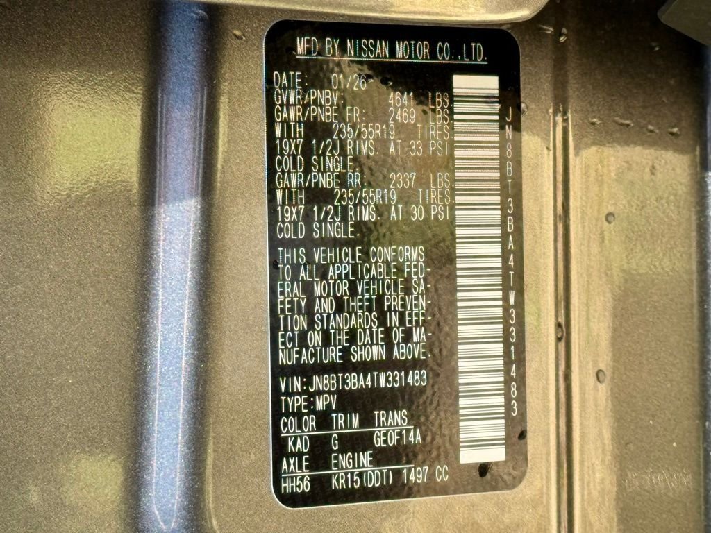 New 2026 Gray Nissan Dark Armor image 15
