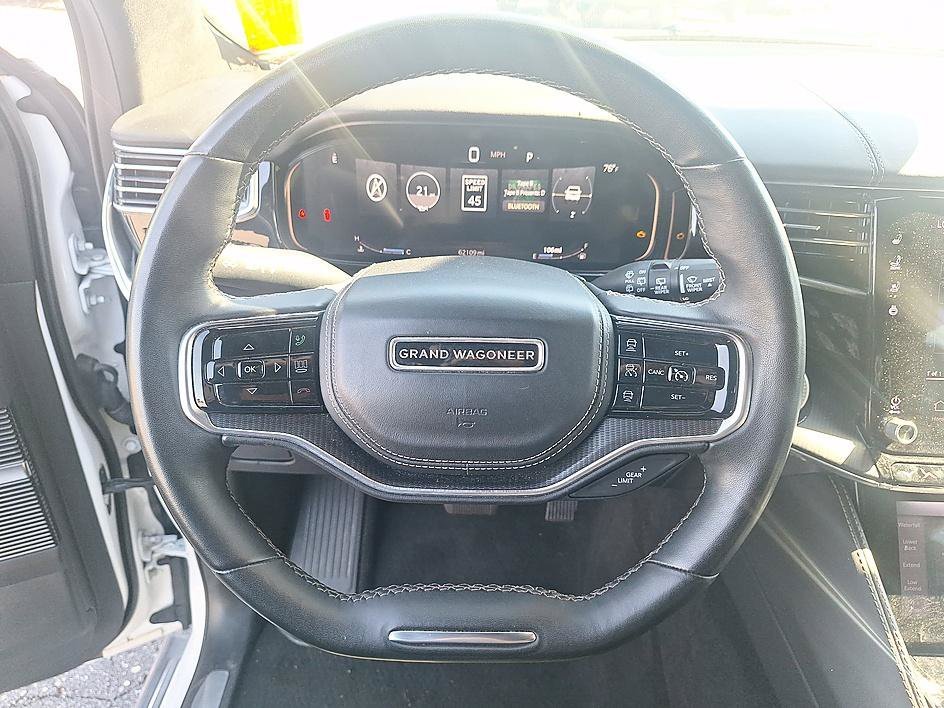 Used 2024 Bright White Clearcoat Jeep Series II image 13