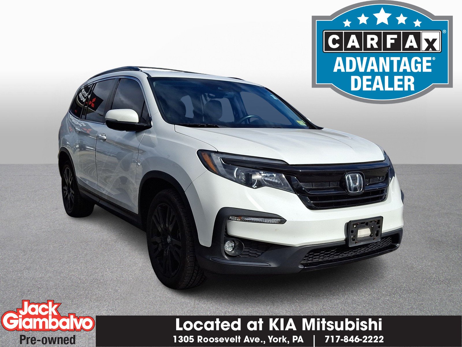 Used 2021 White Honda Special Edition image 1