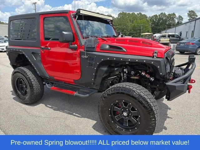 Used 2018 Red Jeep Rubicon Custom Build image 16