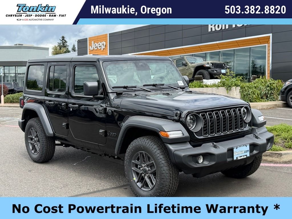 New 2026 Black Clear-Coat Exterior Paint Jeep Sport S image 1
