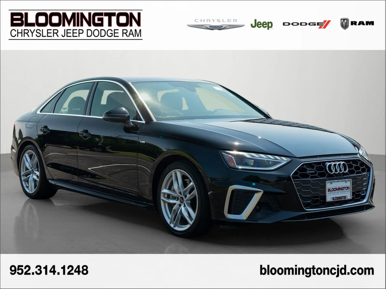 Used 2024 Black Audi 45 S line Premium Plus image 1