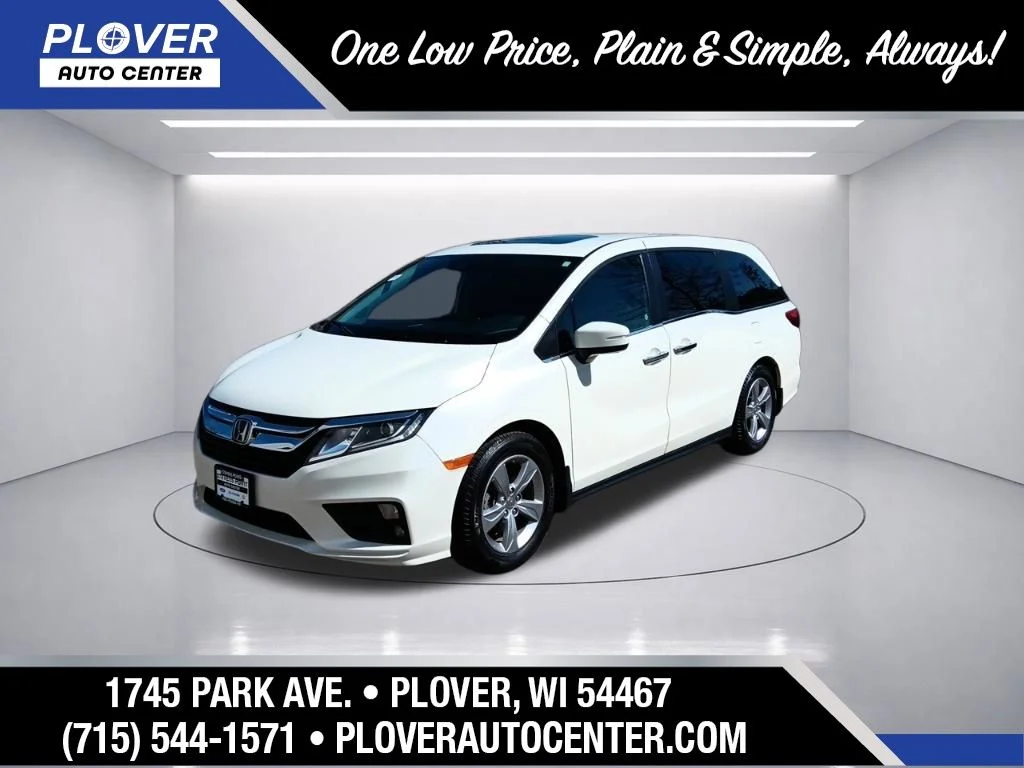 Used 2018 White Diamond Pearl Honda EX-L image 1