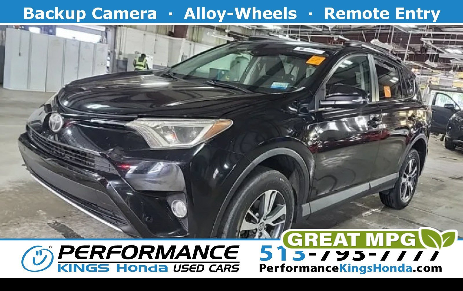 Used 2018 Black Toyota XLE image 1