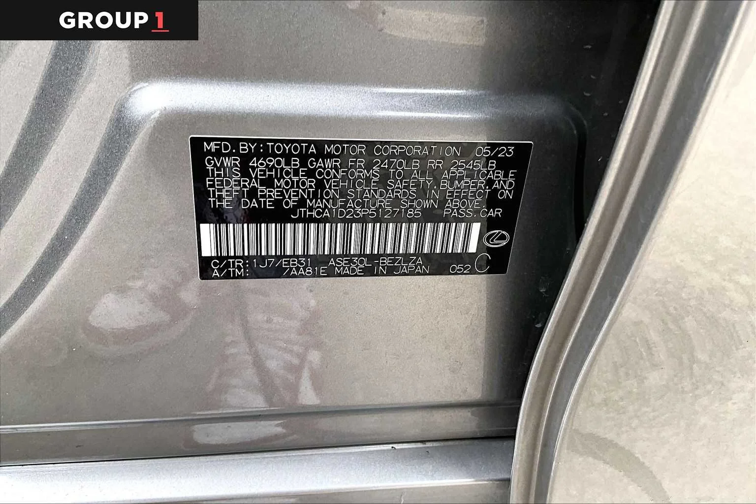 Used 2023 Atomic Silver Lexus  image 34