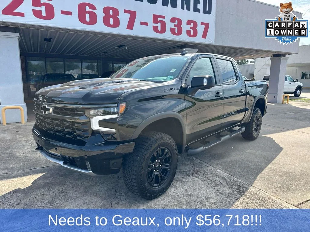 Used 2025 Black Chevrolet ZR2 image 2