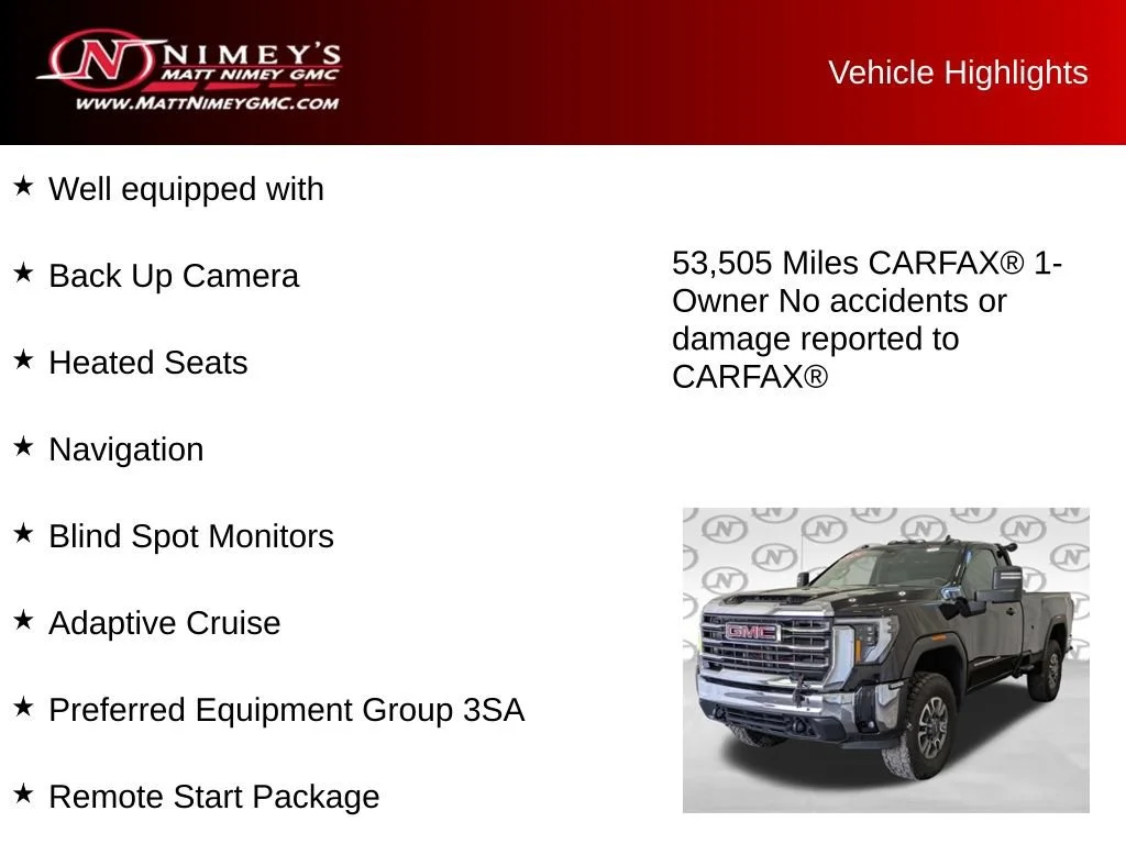 Used 2024 Onyx Black GMC SLE image 6