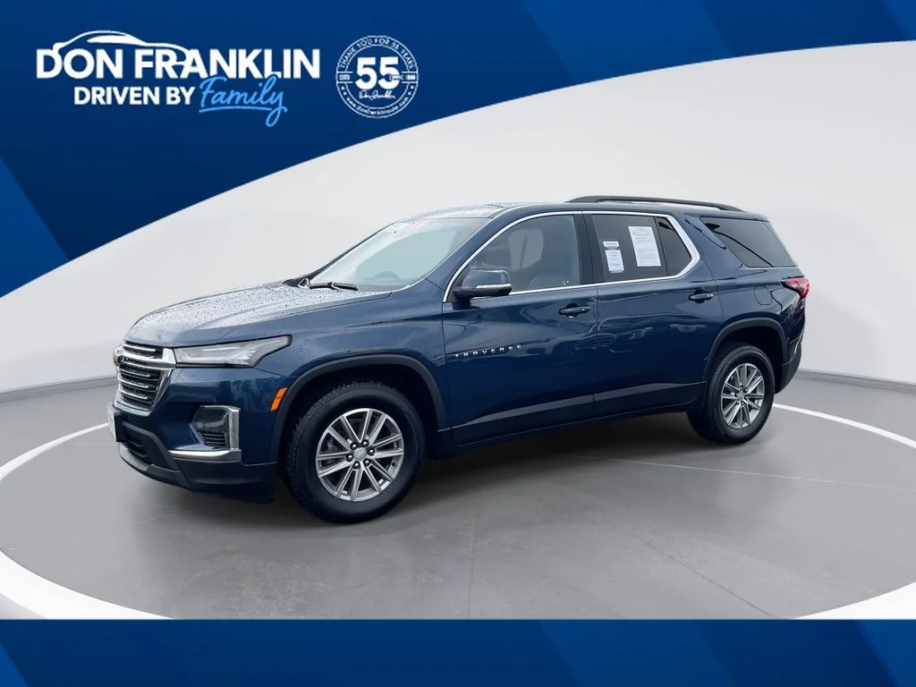 Used 2023 Blue Chevrolet LT Leather image 1