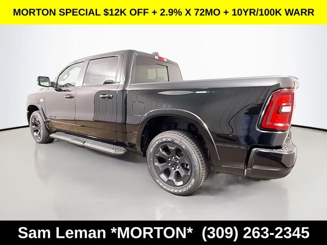 New 2026 Diamond Black Crystal Pearl-Coat Exterior Paint Ram Big Horn/Lone Star image 5
