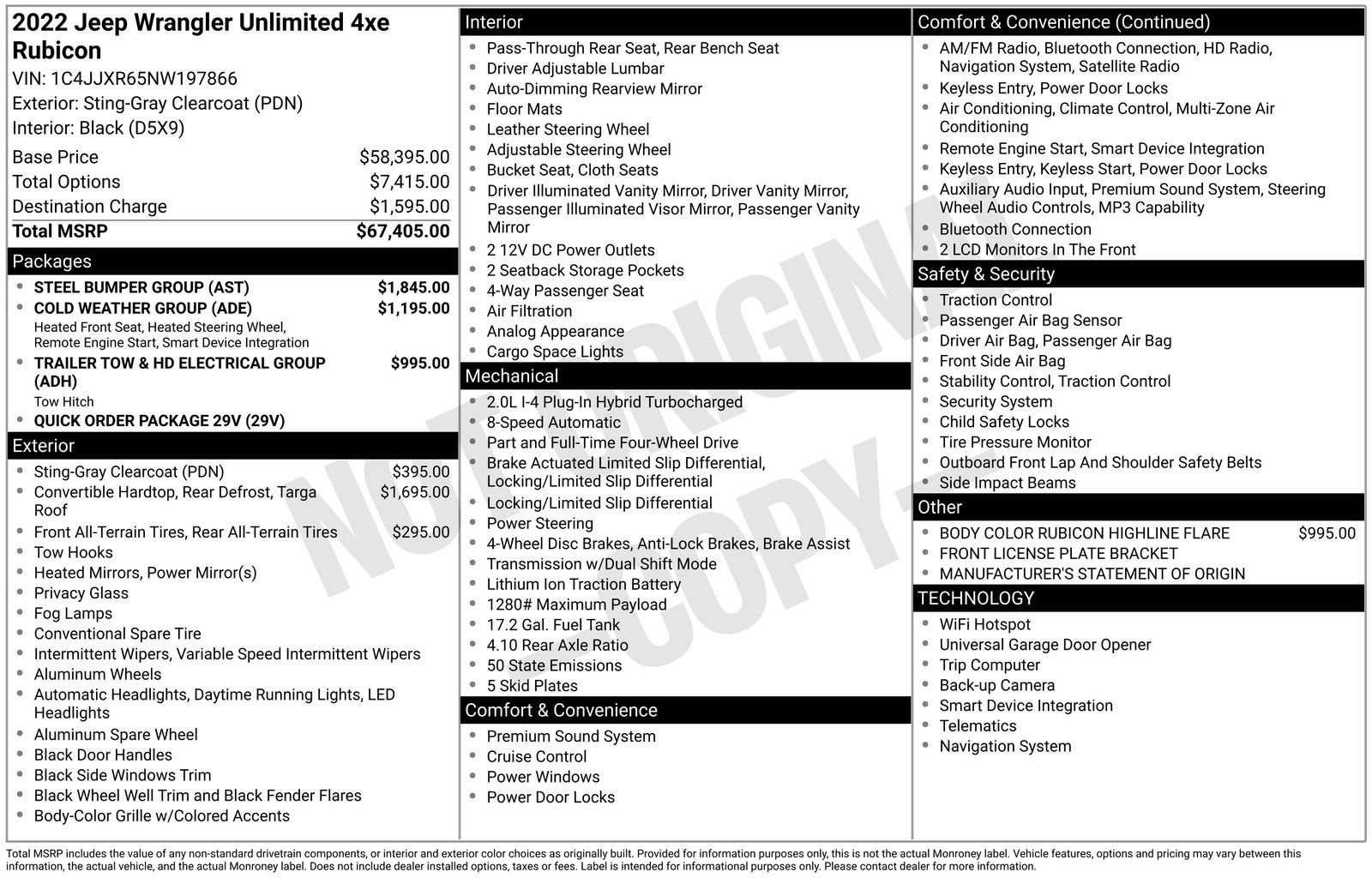 Used 2022 Gray Jeep Unlimited Rubicon image 38