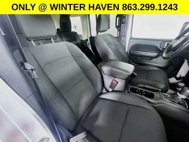 Used 2021 White Jeep Unlimited Willys image 25