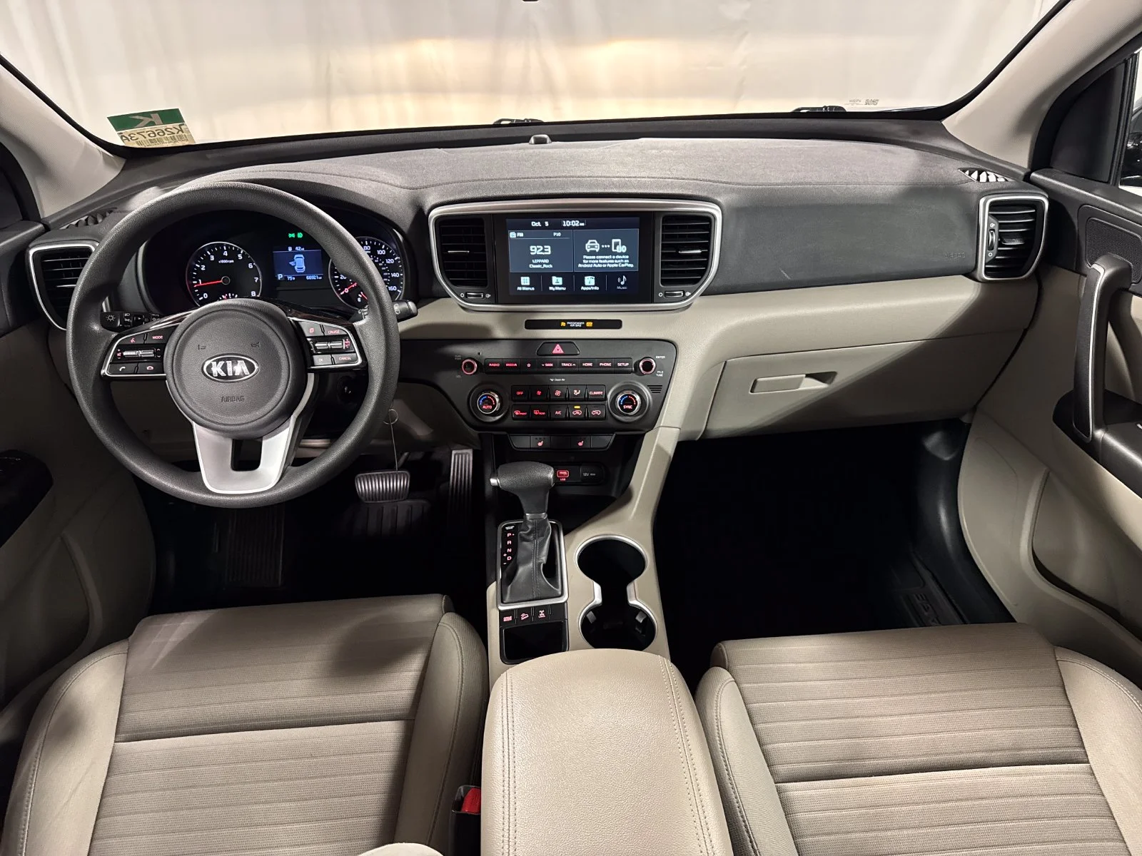 Used 2021 Pacific Blue Kia LX image 4
