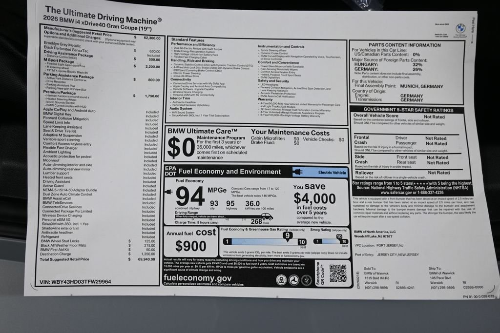 Used 2026 Gray BMW xDrive40 image 36